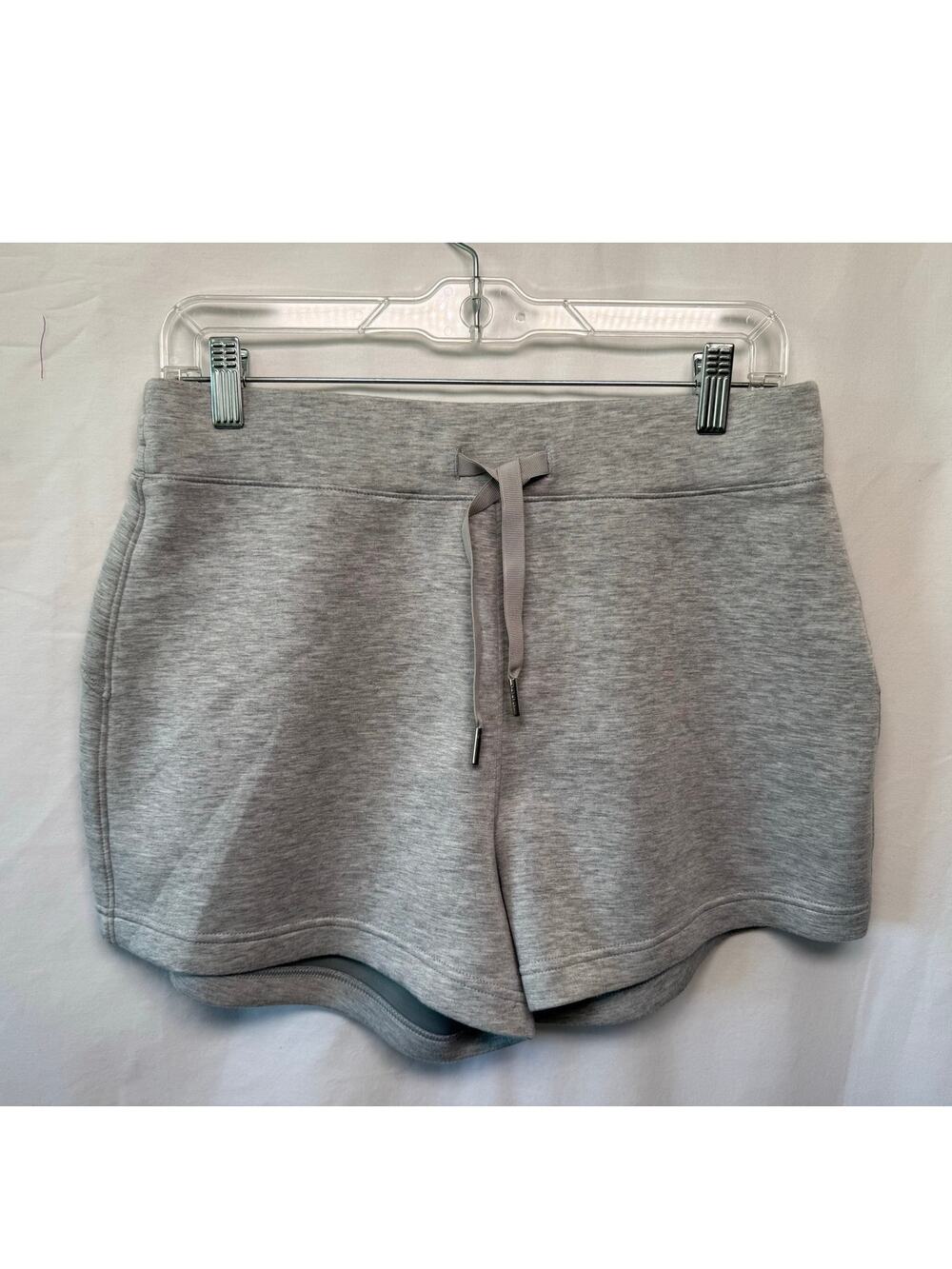 SPANX Air Essentials Gray 4" Shorts, Size Large Lightweight, Soft, Comfortable